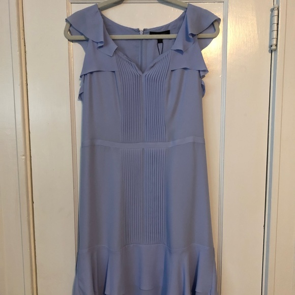 Banana Repulic Flutter Sleeve Pintuck Dress - Picture 4 of 10